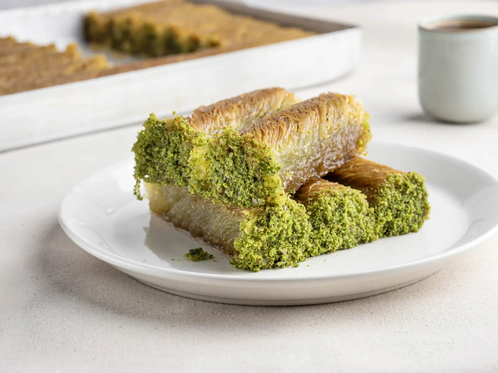 Saytad Vegan Pistachio Burma Kadayıf